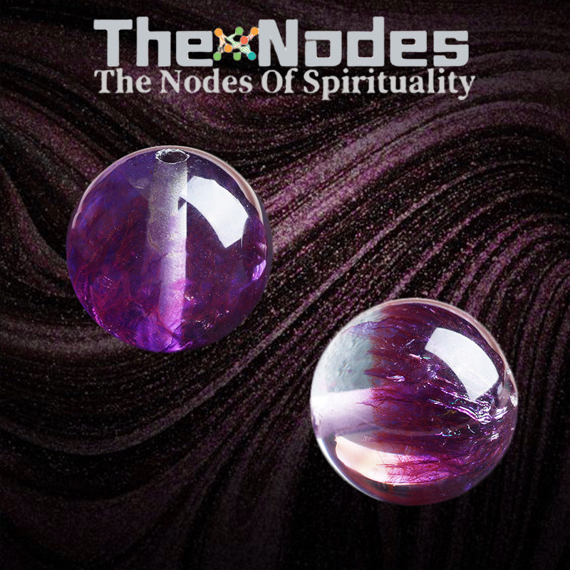 Deep purple fireworks super seven Single Bead