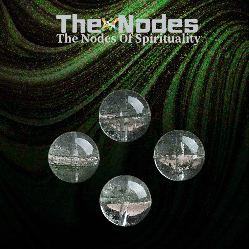 The natural green ghost is full of stars Single Bead