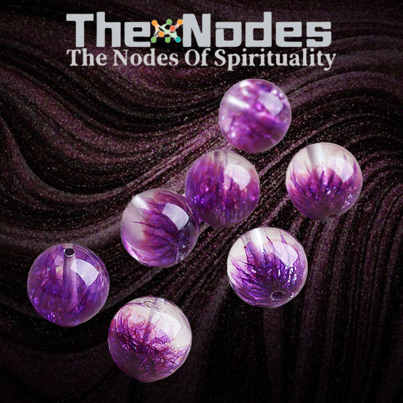 Deep purple fireworks super seven Single Bead