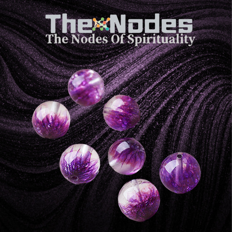 Deep purple fireworks super seven Single Bead