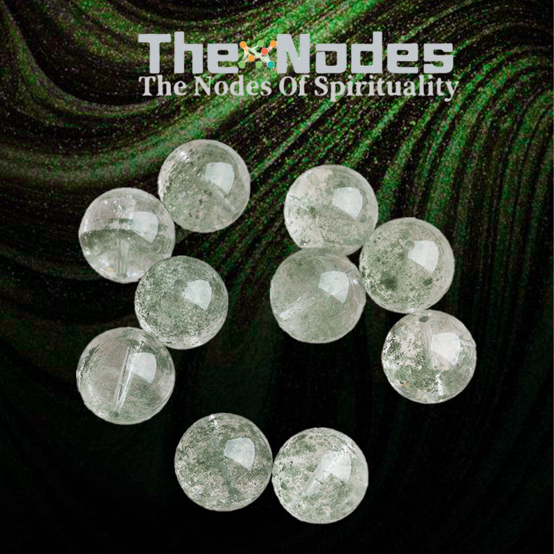 The natural green ghost is full of stars Single Bead