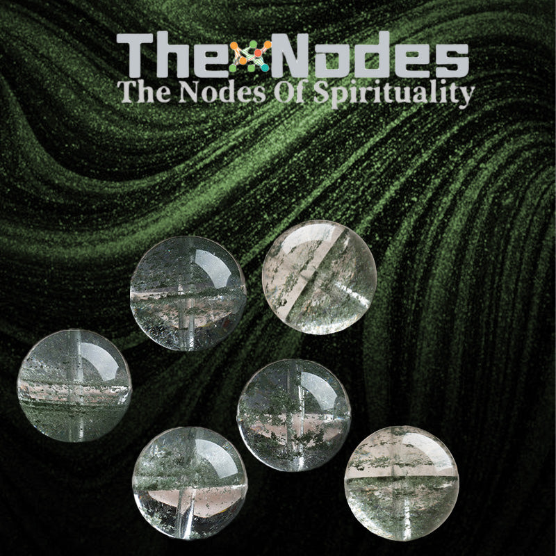 The natural green ghost is full of stars Single Bead