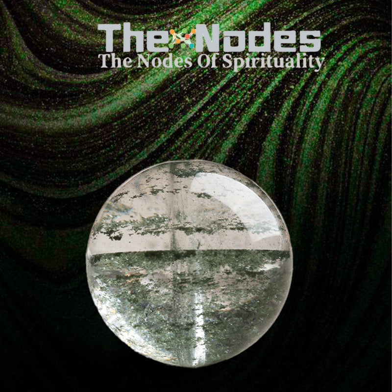 The natural green ghost is full of stars Single Bead