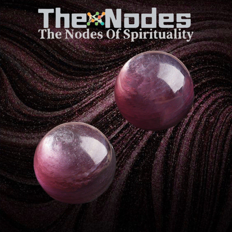 Purple mica Single Bead