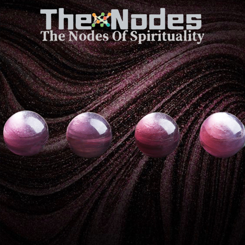 Purple mica Single Bead