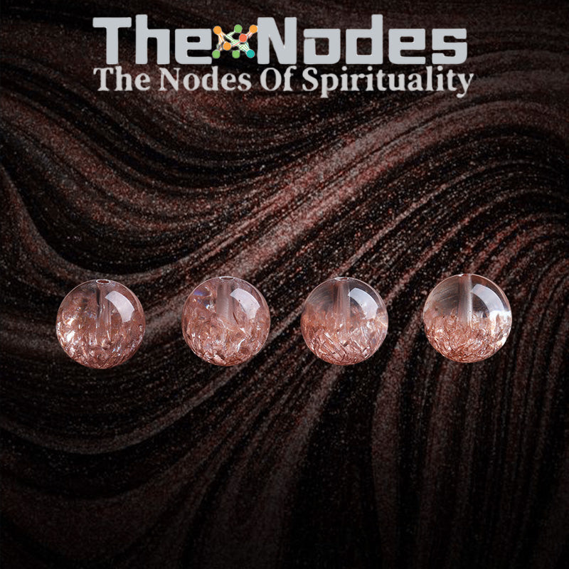 Pink fireworks super seven Single Bead