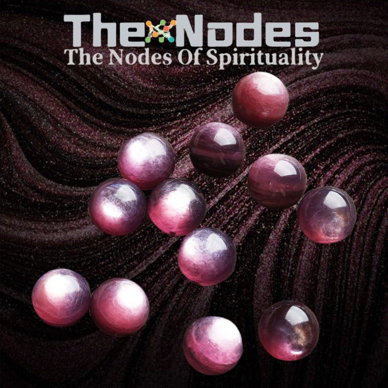 Purple mica Single Bead